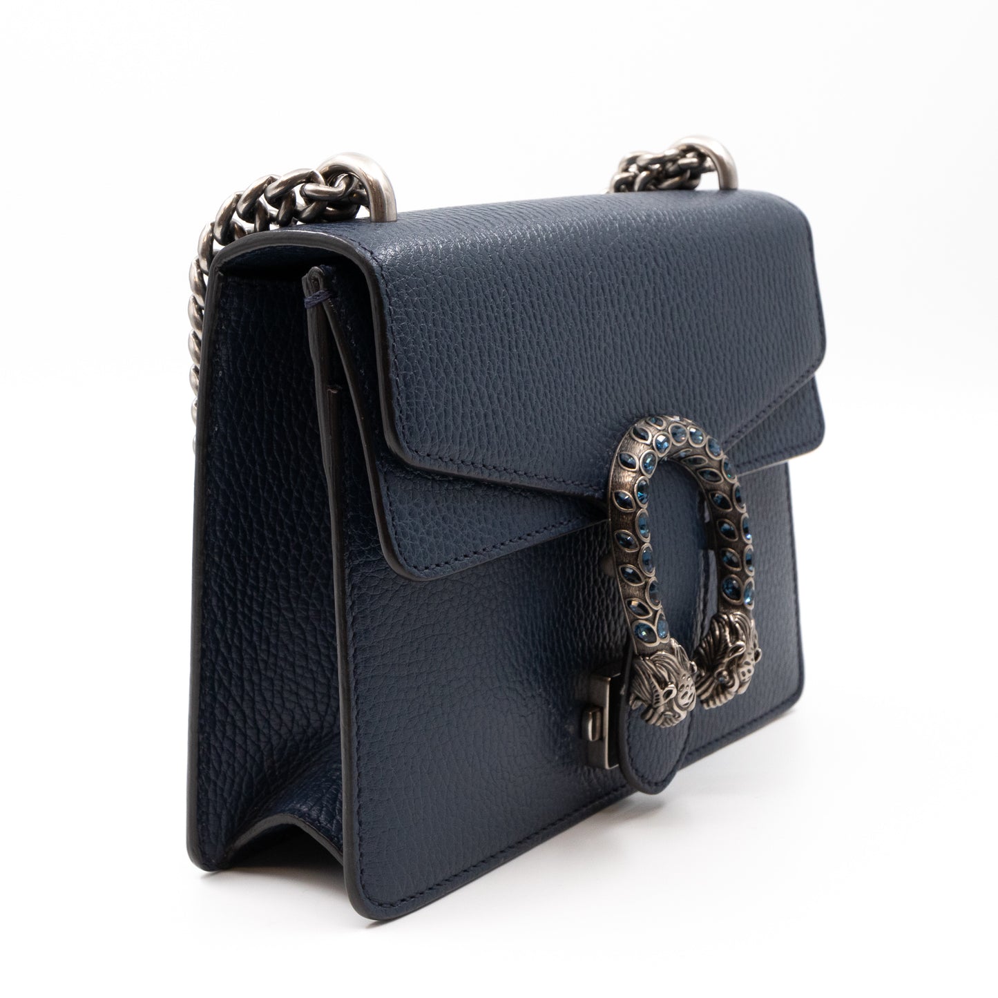 Dionysus Mini Navy Leather