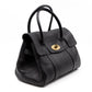 Small Bayswater Black Leather