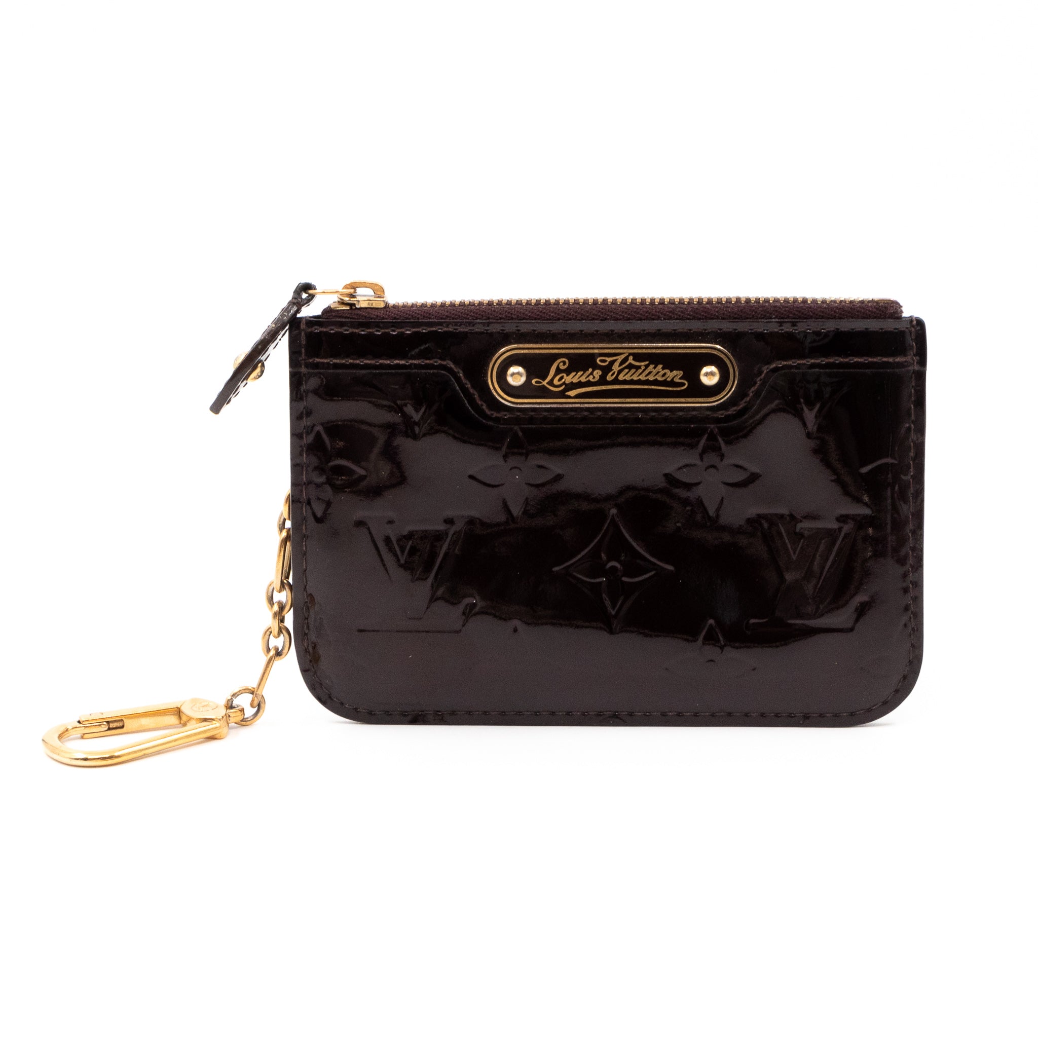 Key Pouch Vernis Amarante