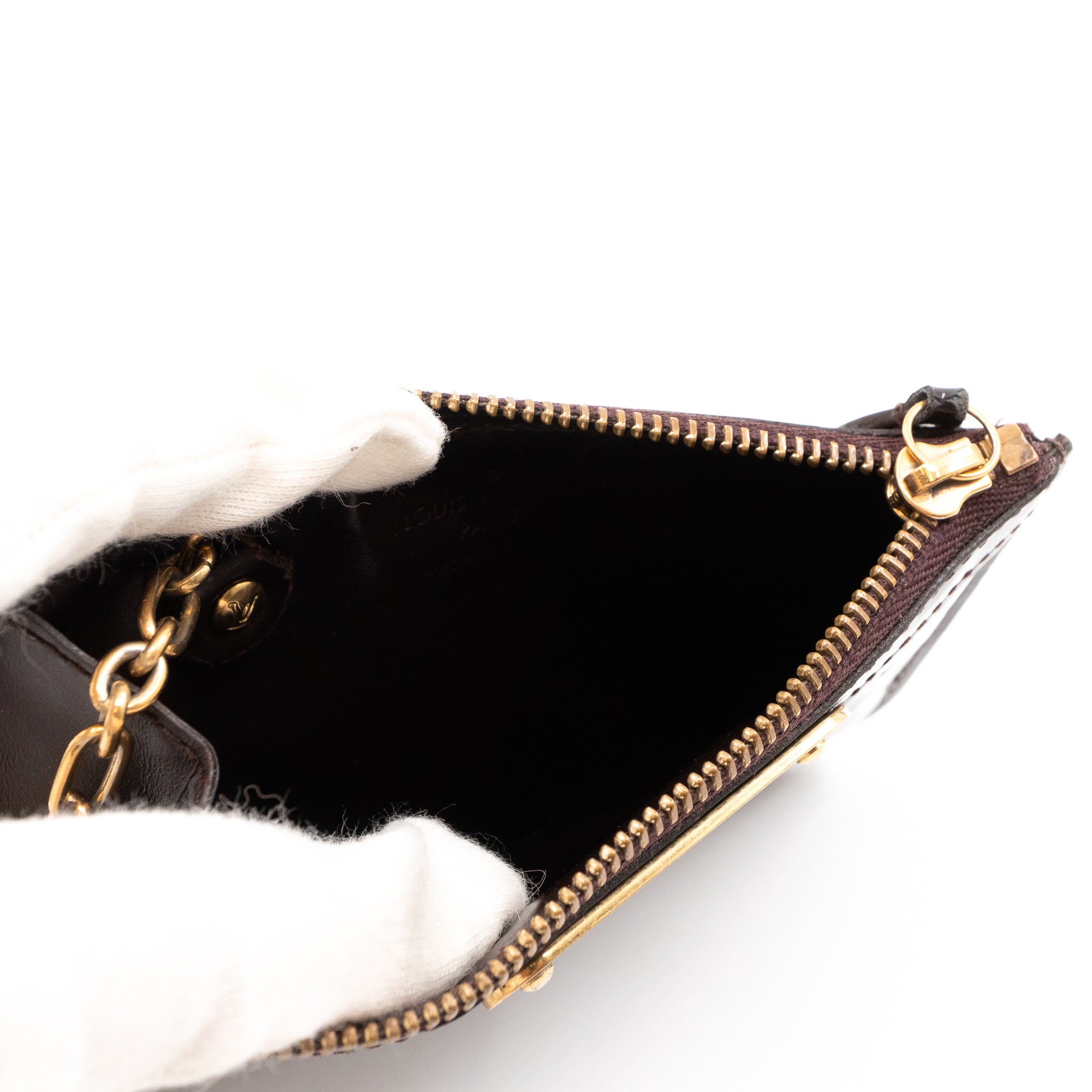 Key Pouch Vernis Amarante