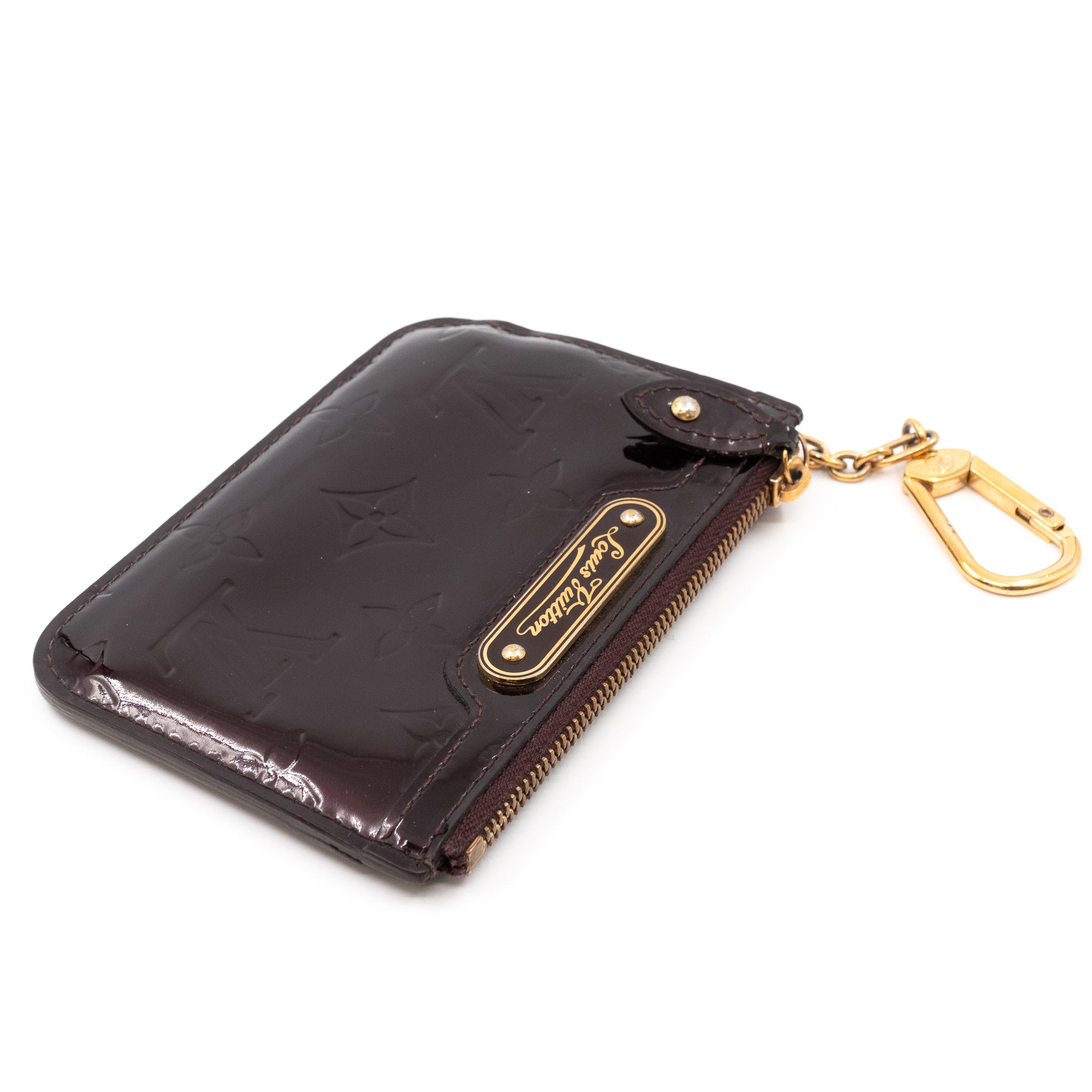 Key Pouch Vernis Amarante