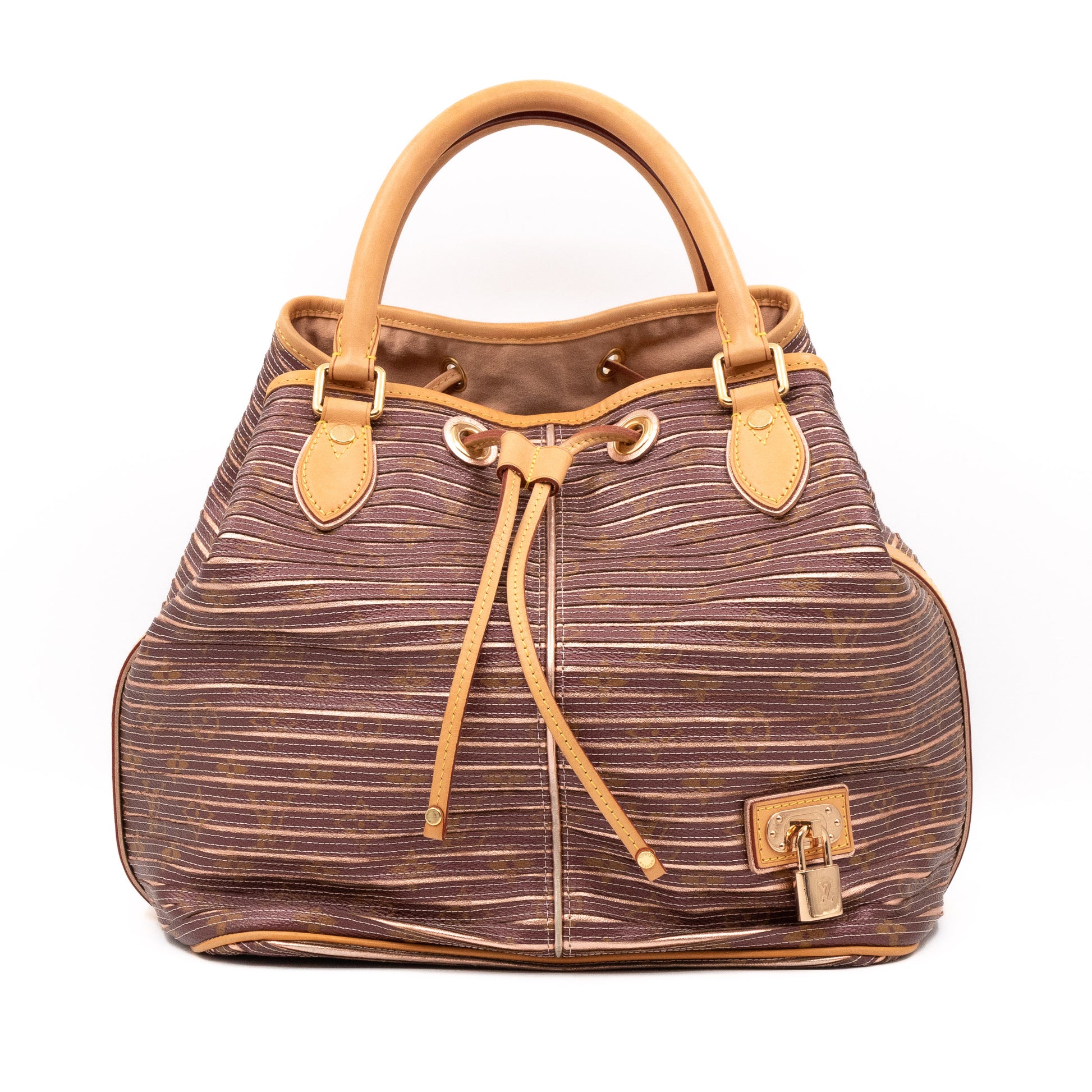 Louis Vuitton Limited Edition Peche Monogram Eden Noe Bag