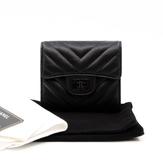 Small Classic Flap Wallet Reissue 2.55 So Black