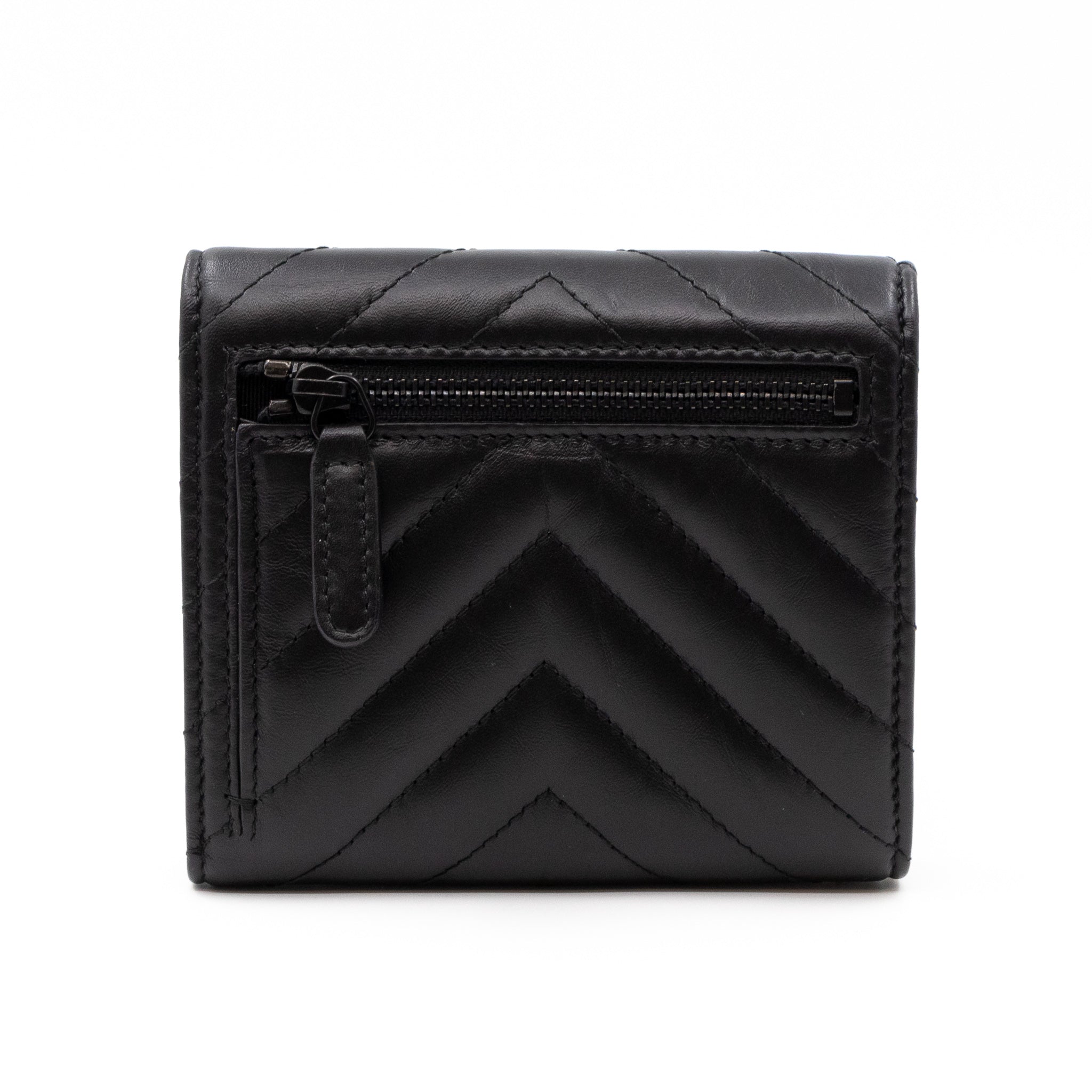 Small Classic Flap Wallet Reissue 2.55 So Black