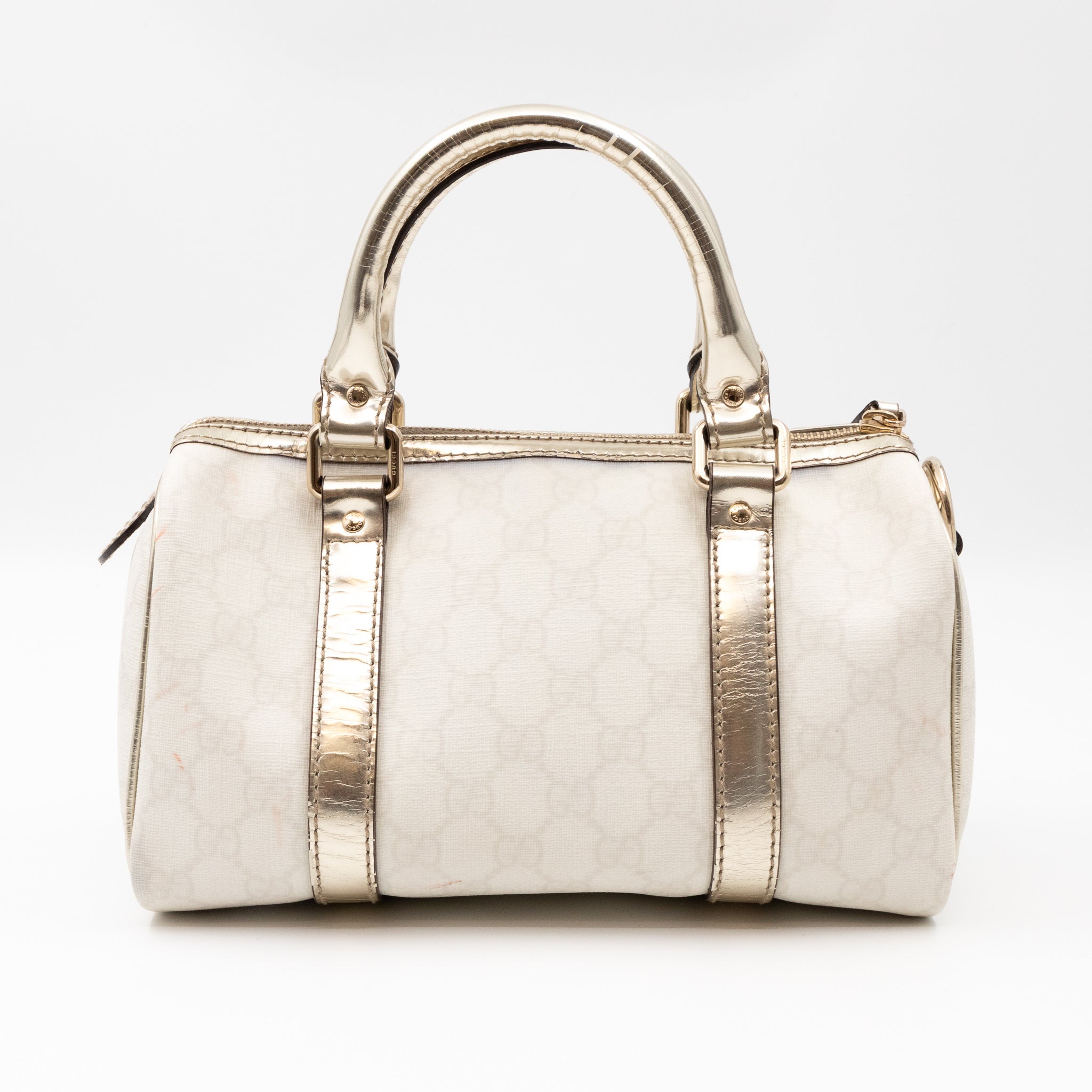 Joy Boston Mini White Canvas