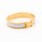 Clic H Bracelet White Gold