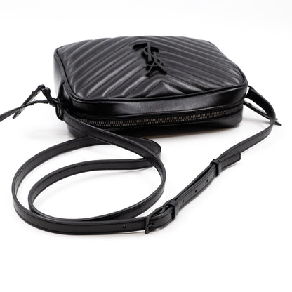 Lou Camera Bag Black Leather