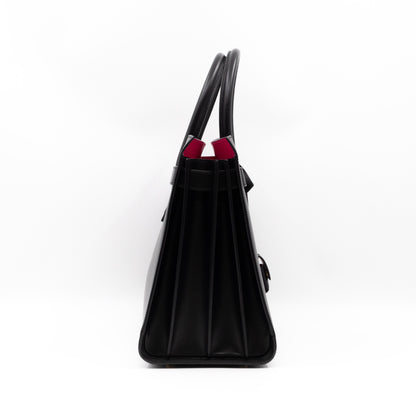 Sac de Jour Small Black Leather