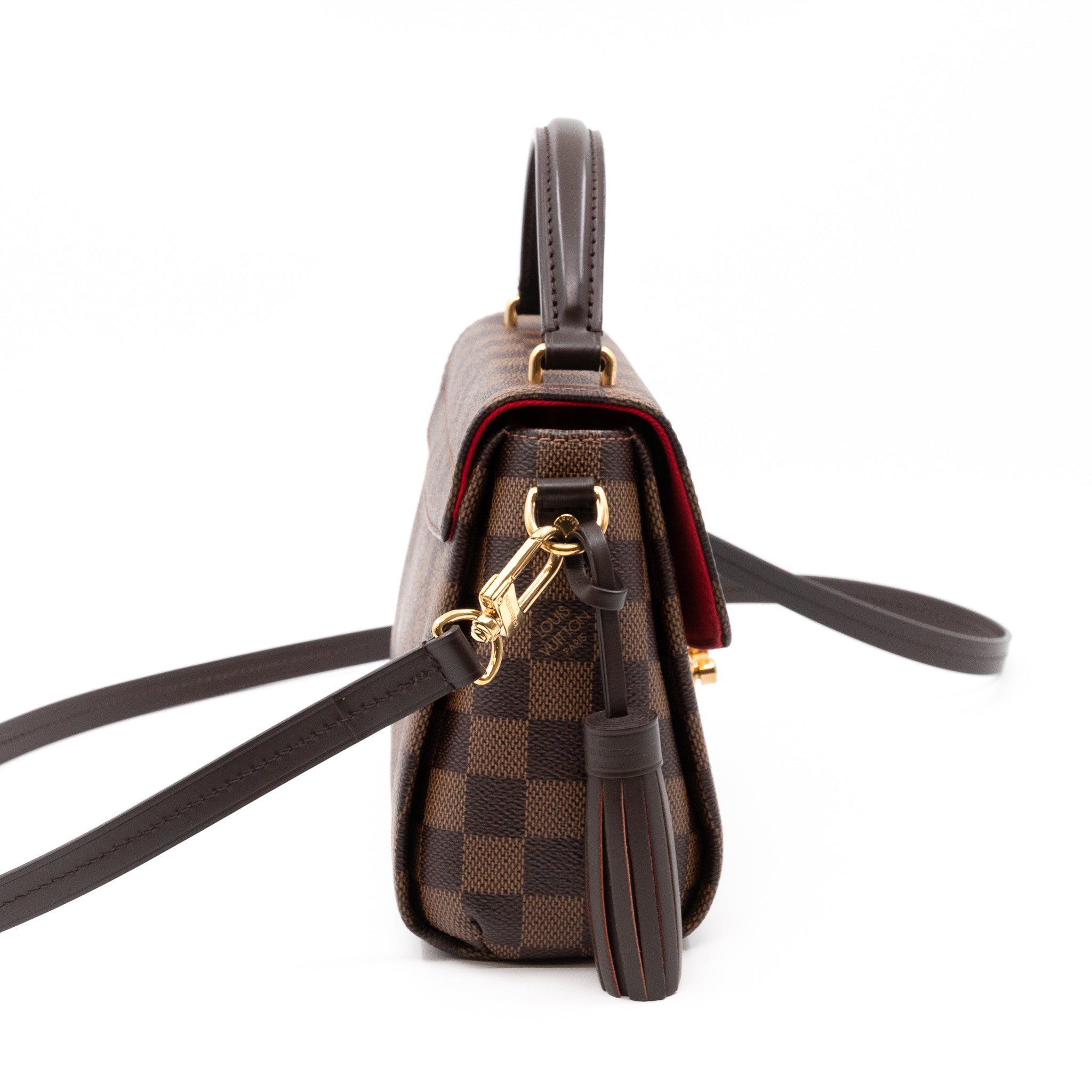 Croisette damier ebene hot sale