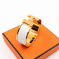 Clic Clac H Bracelet White Gold
