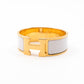 Clic Clac H Bracelet White Gold