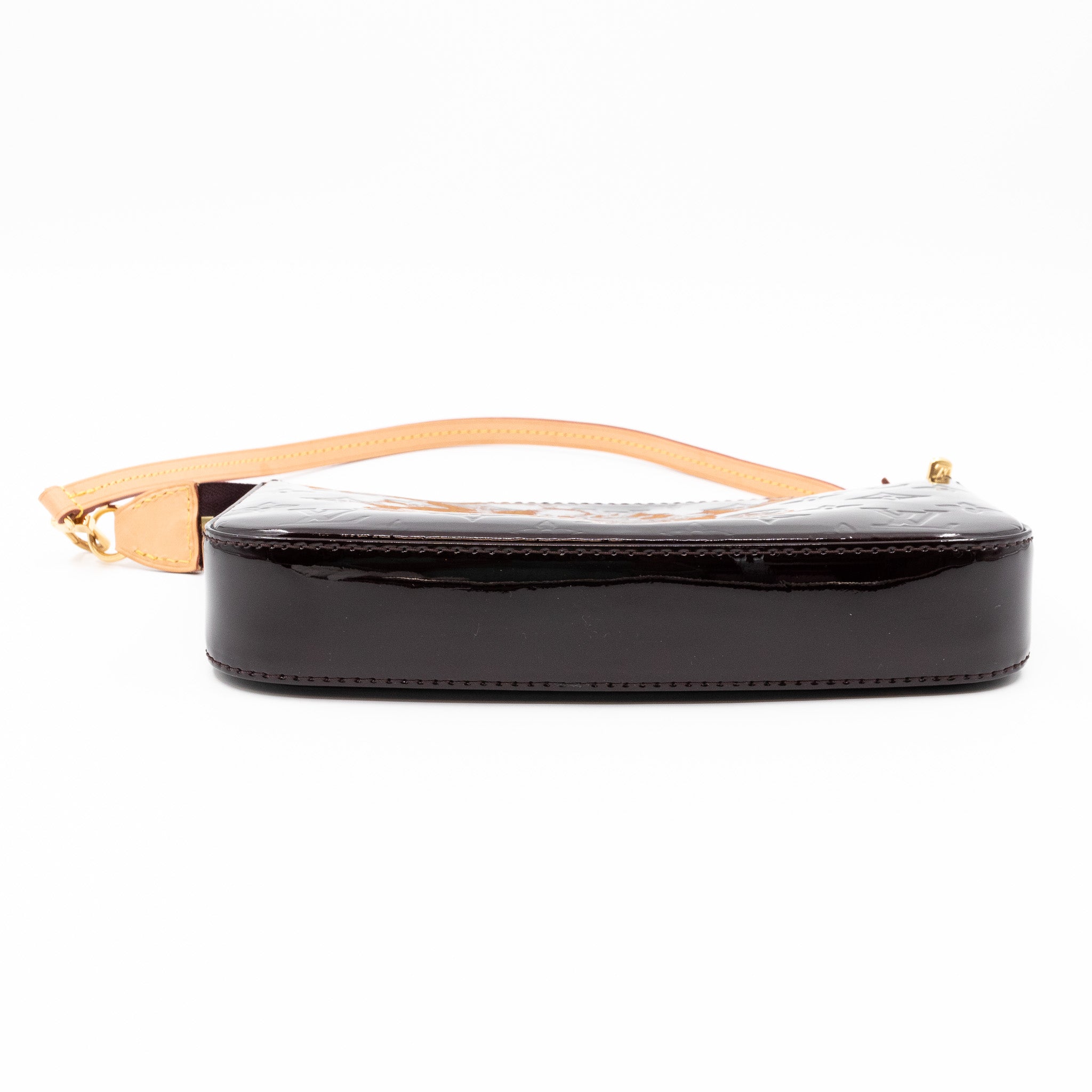 Pochette Accessoires Vernis Amarante