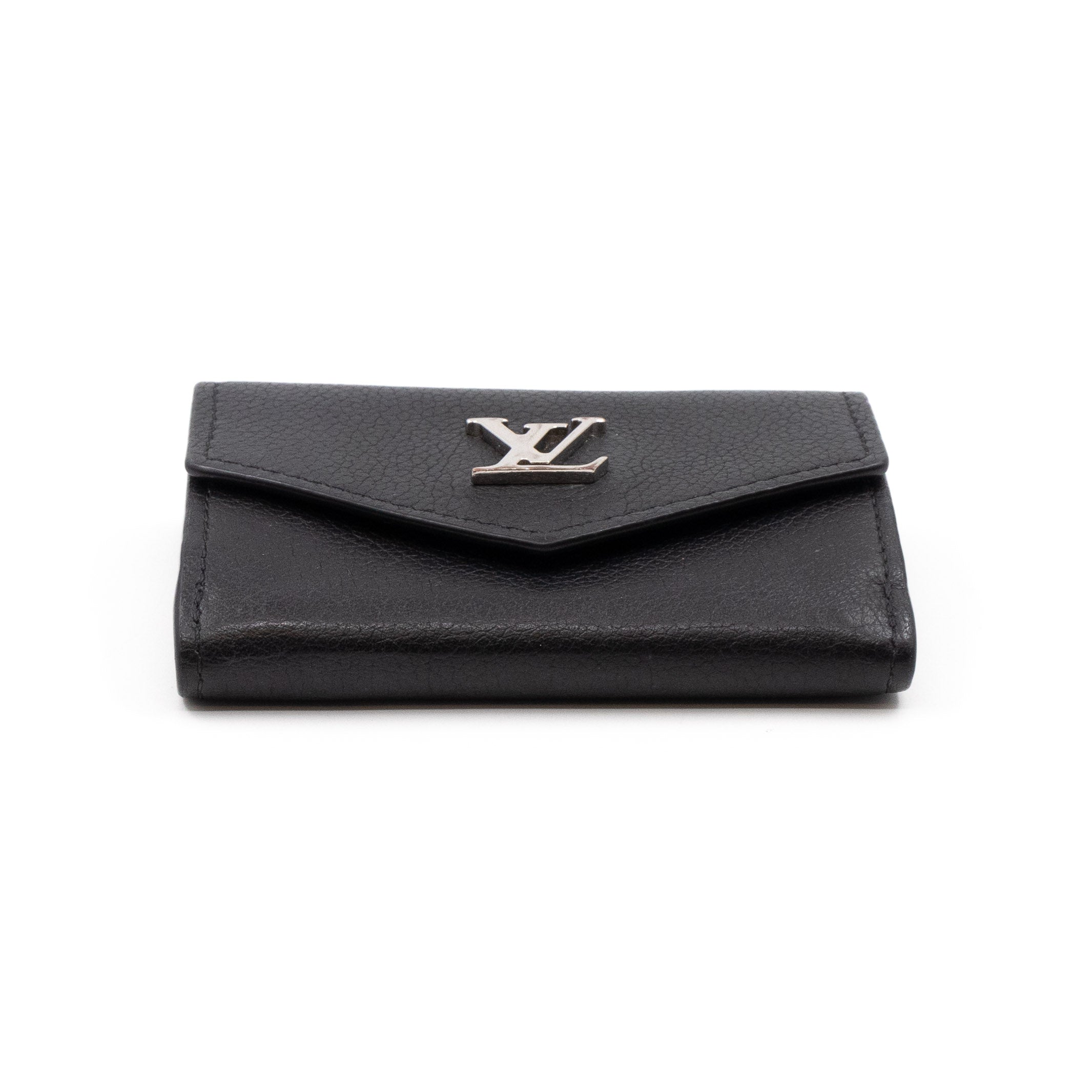 Lockmini Wallet Black Leather