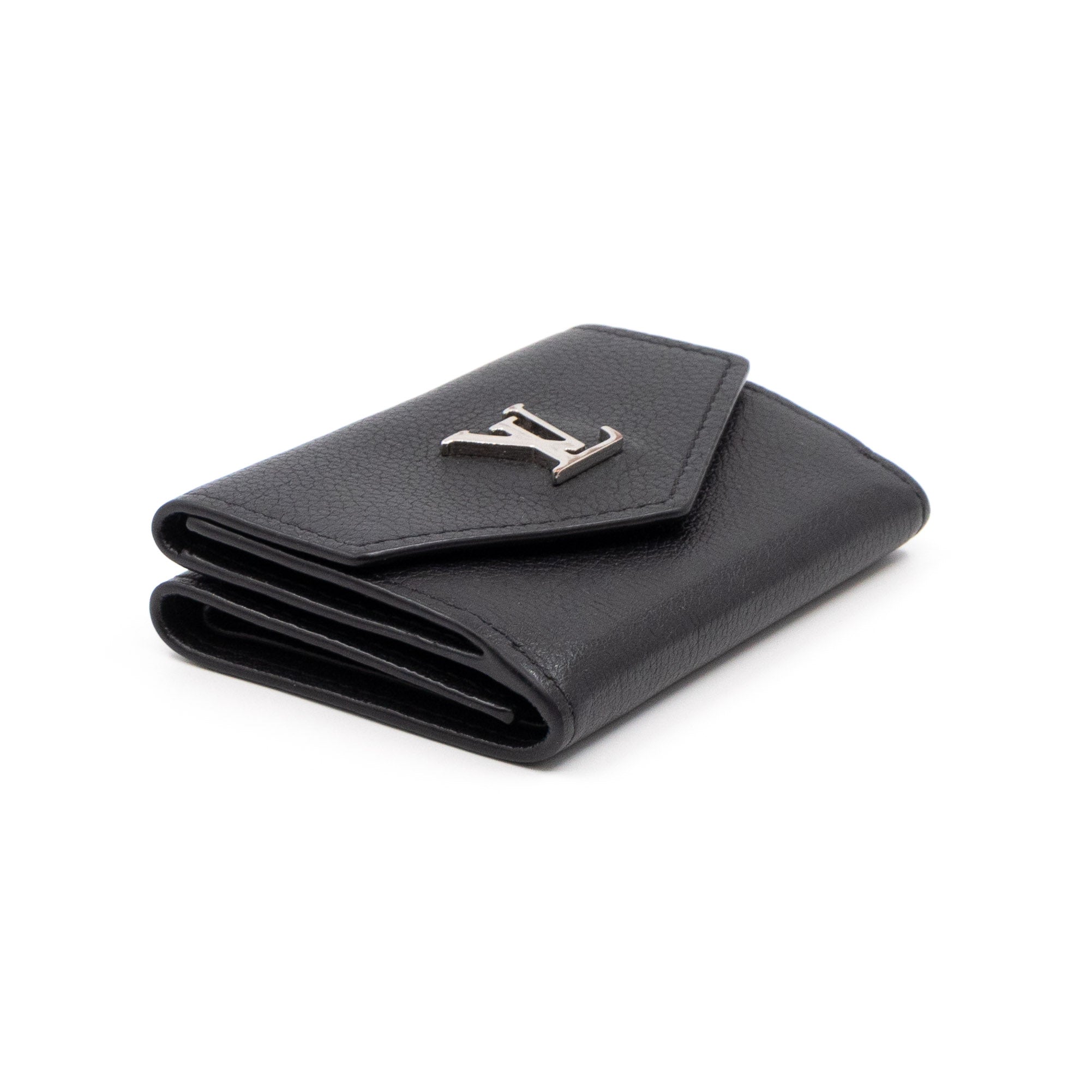 Lockmini Wallet Black Leather