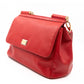Sicily Large Red Dauphine Leather
