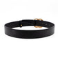 GG Marmont Wide Black Leather Belt 75 cm