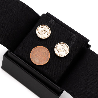 CC Coin Earrings Light Gold