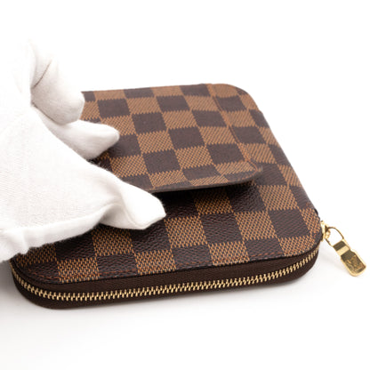 Olav Organizer Wallet Damier Ebene