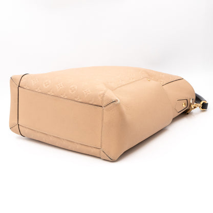 Bagetelle Hobo Monogram Empreinte Dune