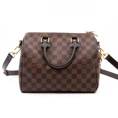 Speedy 25 Bandouliere Damier Ebene