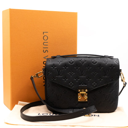 Pochette Metis Monogram Empreinte Black