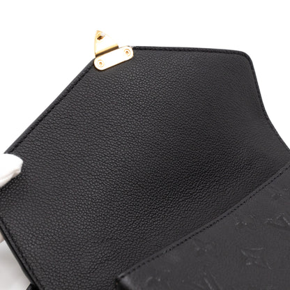 Pochette Metis Monogram Empreinte Black