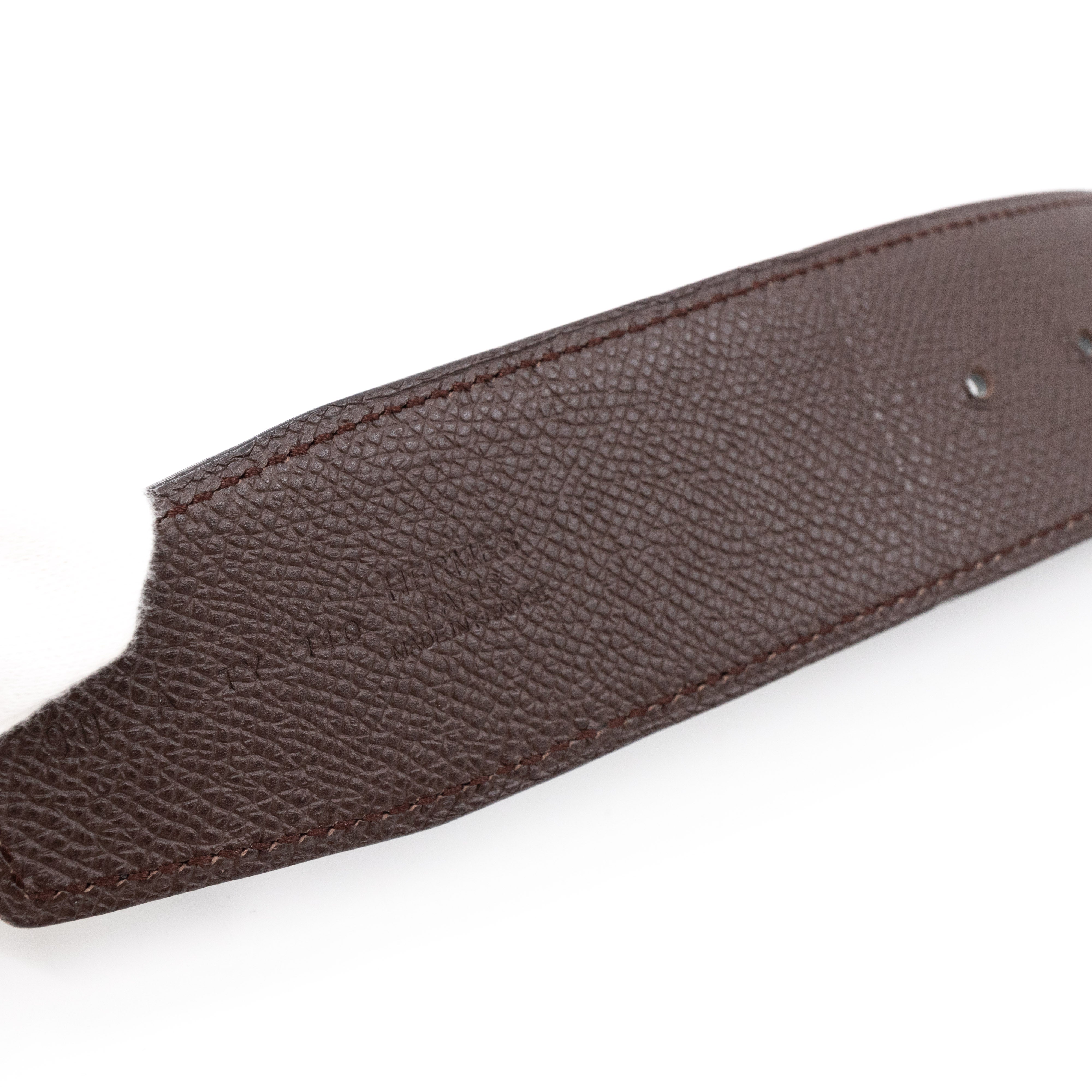 Constance H Buckle Reversible Belt 90 cm Black & Brown