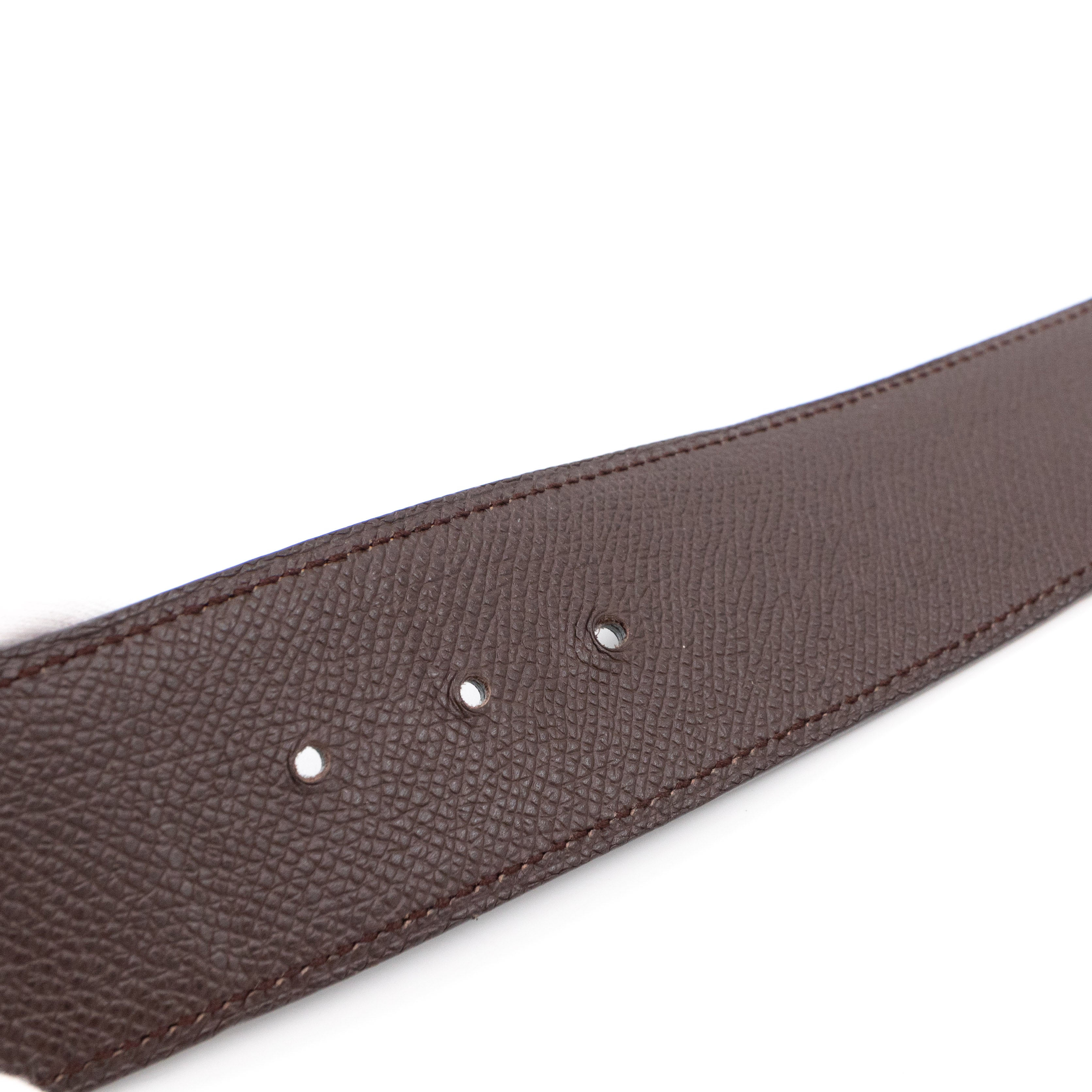 Constance H Buckle Reversible Belt 90 cm Black & Brown