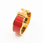 Clic Clac H Bracelet Red Gold