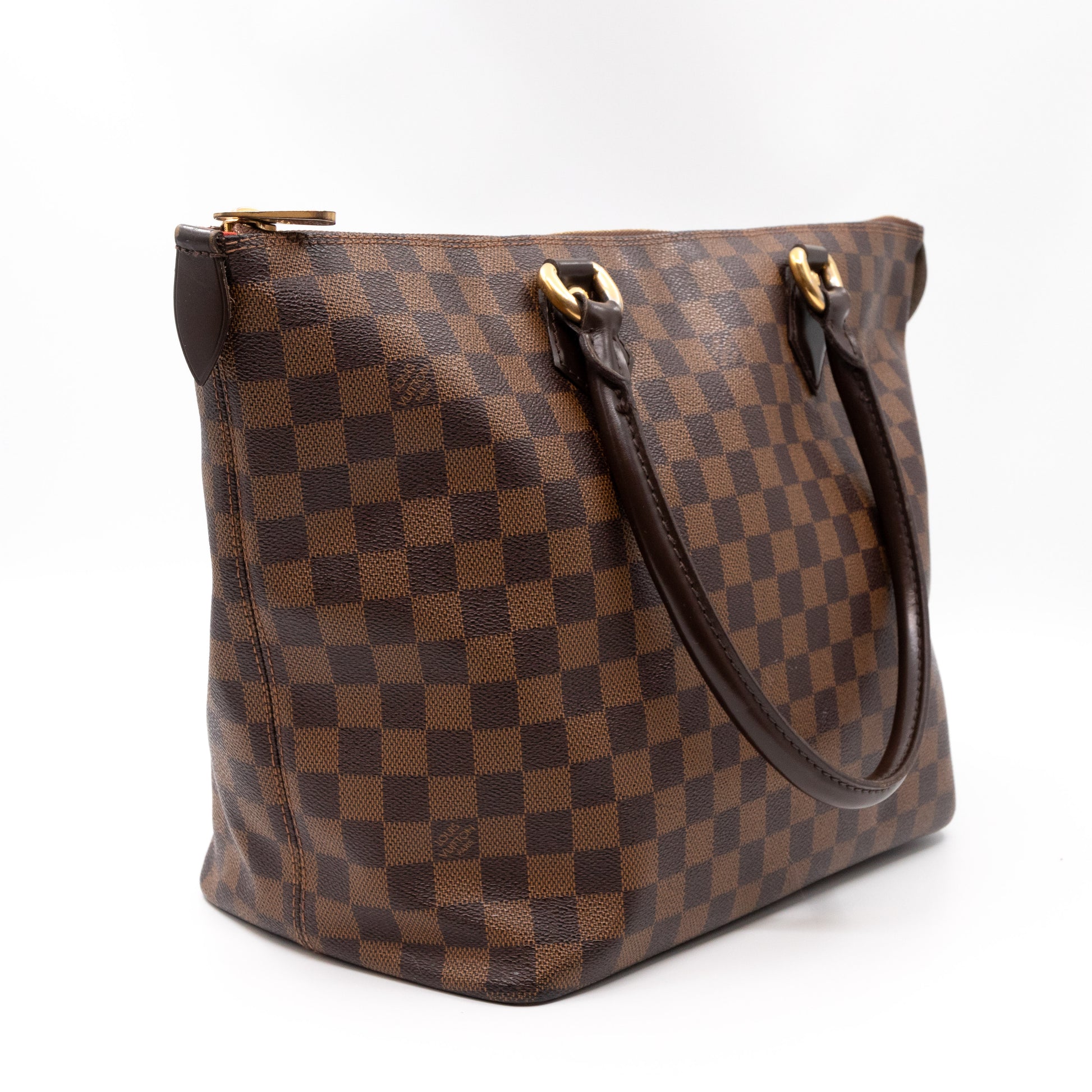 Louis Vuitton Damier Azur Saleya PM Zip Tote Bag 860L12