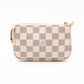 Mini Pochette Accessoires Damier Azur