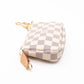 Mini Pochette Accessoires Damier Azur