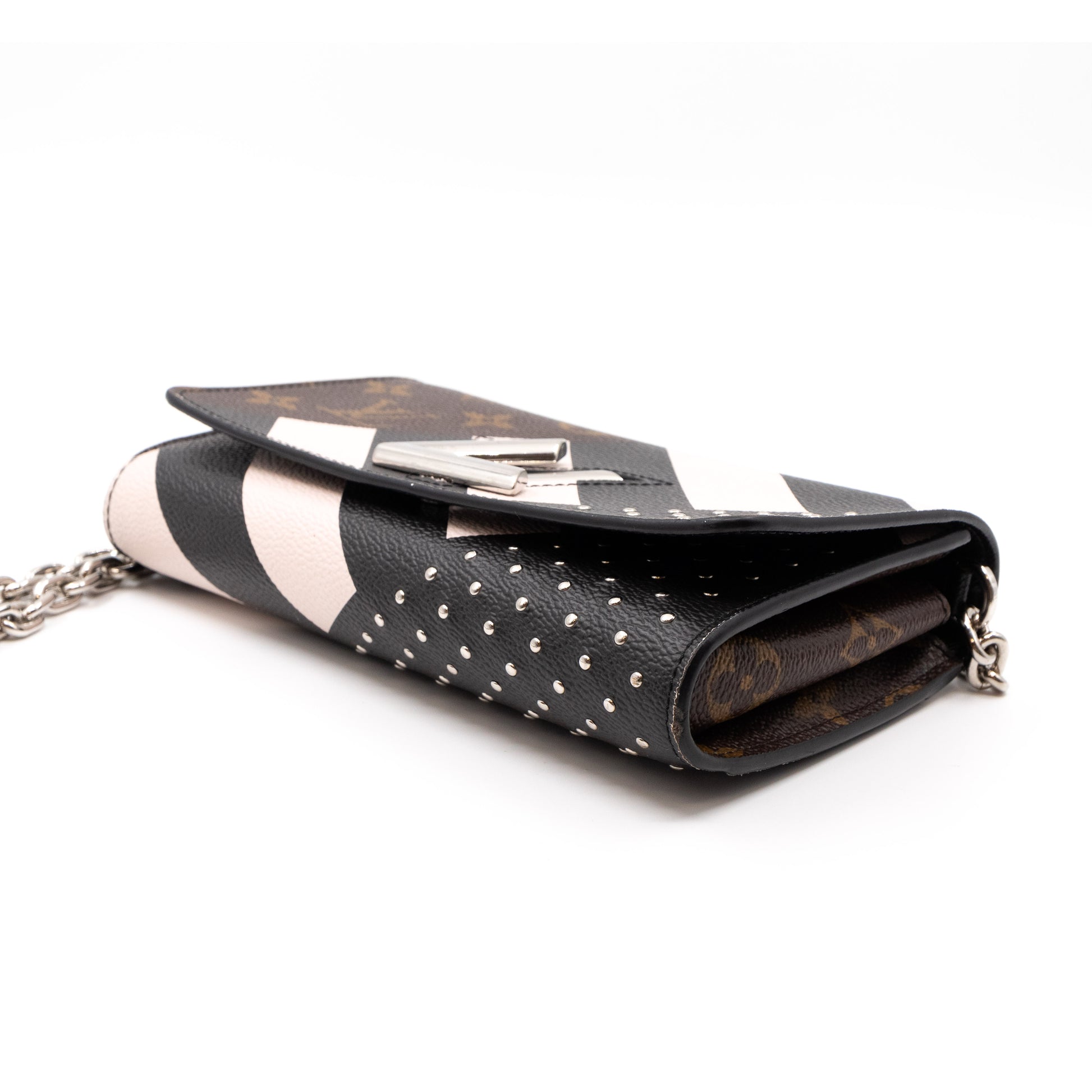 Louis Vuitton - Authenticated Twist Long Chain Wallet Handbag - Leather Multicolour Plain for Women, Good Condition