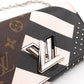Twist Chain Wallet Monogram & Studded Leather