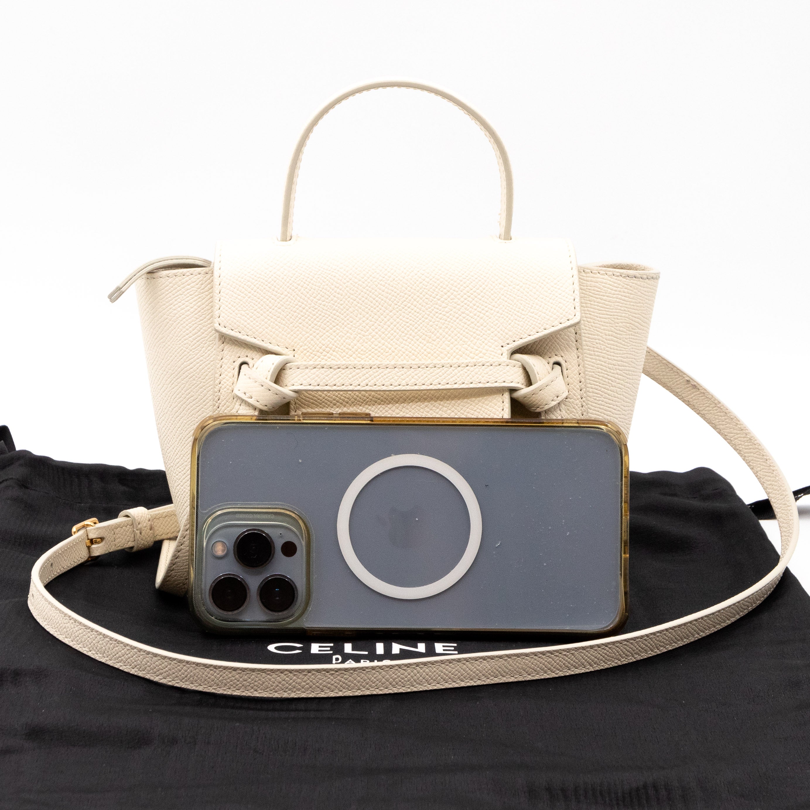 Celine belt bag powder hot sale