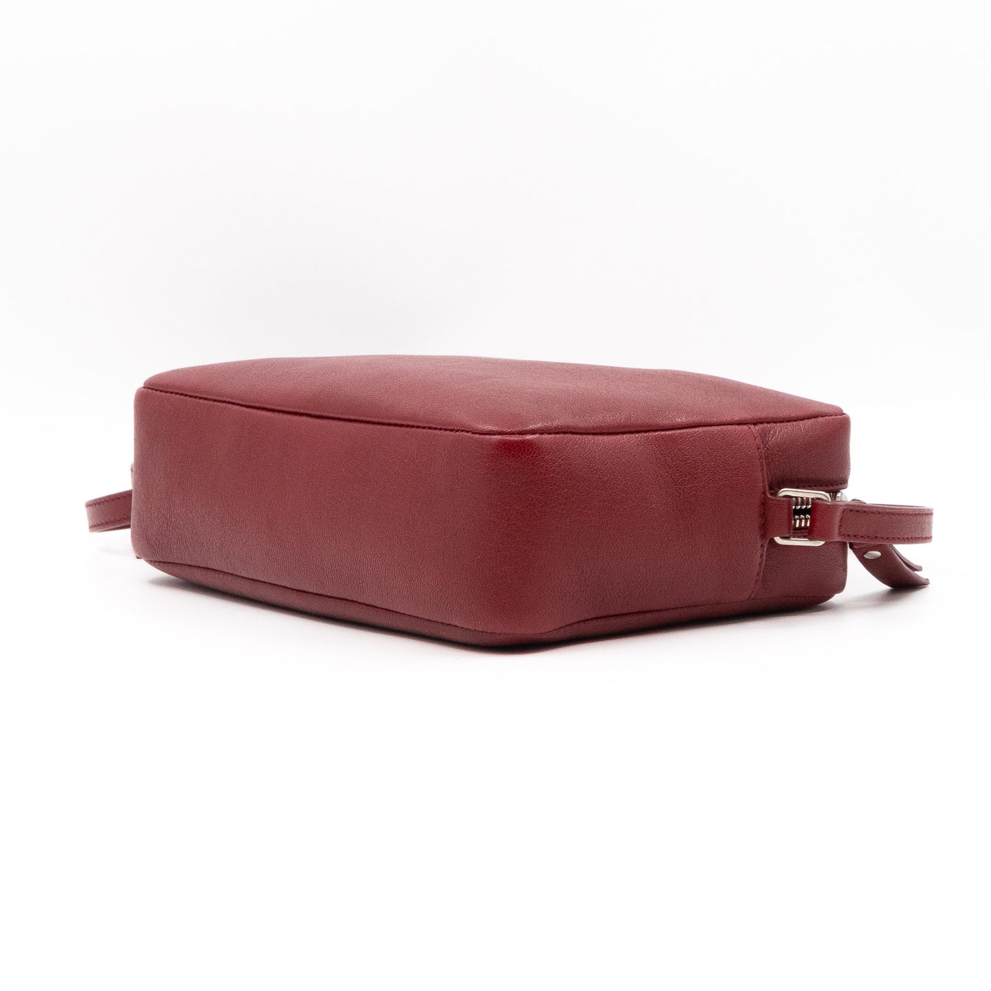 Lou Camera Bag Burgundy Leather