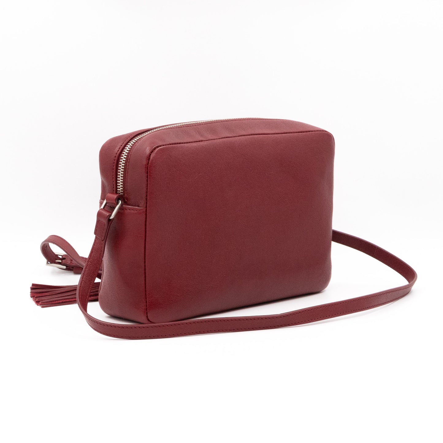 Lou Camera Bag Burgundy Leather