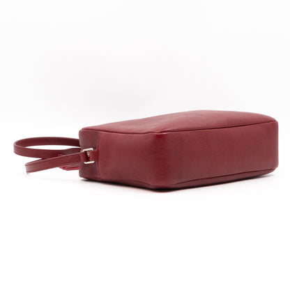 Lou Camera Bag Burgundy Leather