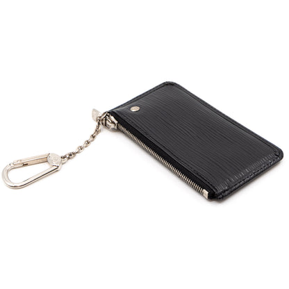 Key Pouch Epi Leather Black