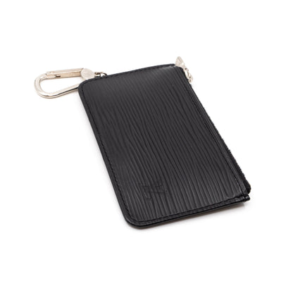 Key Pouch Epi Leather Black