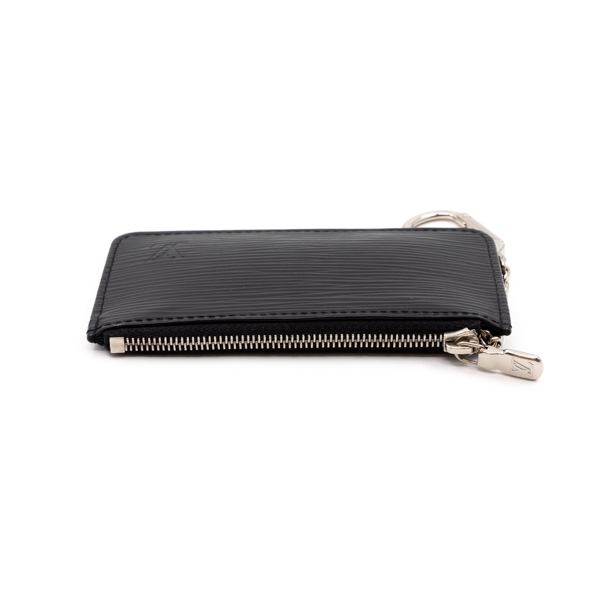 Louis Vuitton – Louis Vuitton Key Pouch Epi Leather Black – Queen Station