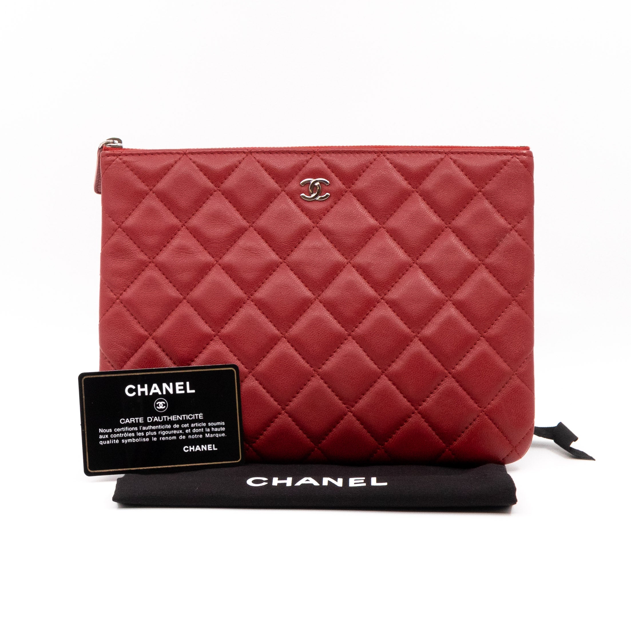 Classic O Case Red Leather