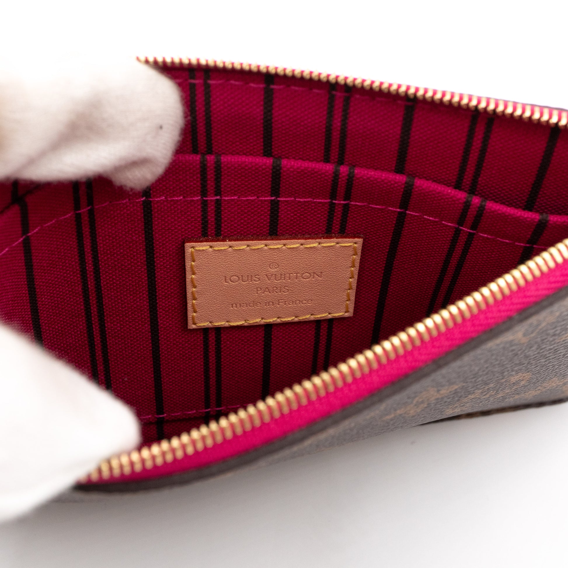 Louis Vuitton Slim Zip Pouch in Monogram Pivoine Pink - SOLD