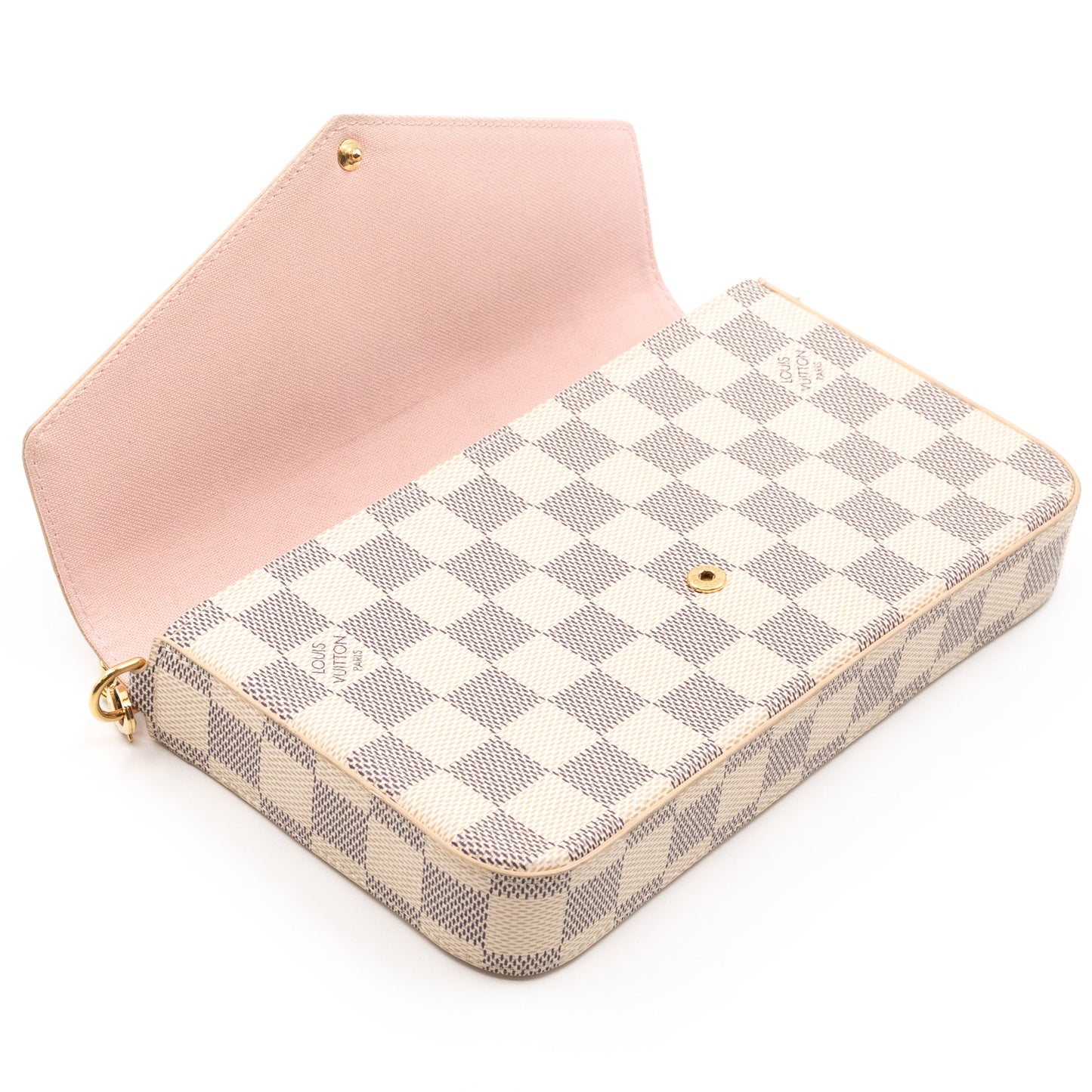 Pochette Felicie Damier Azur