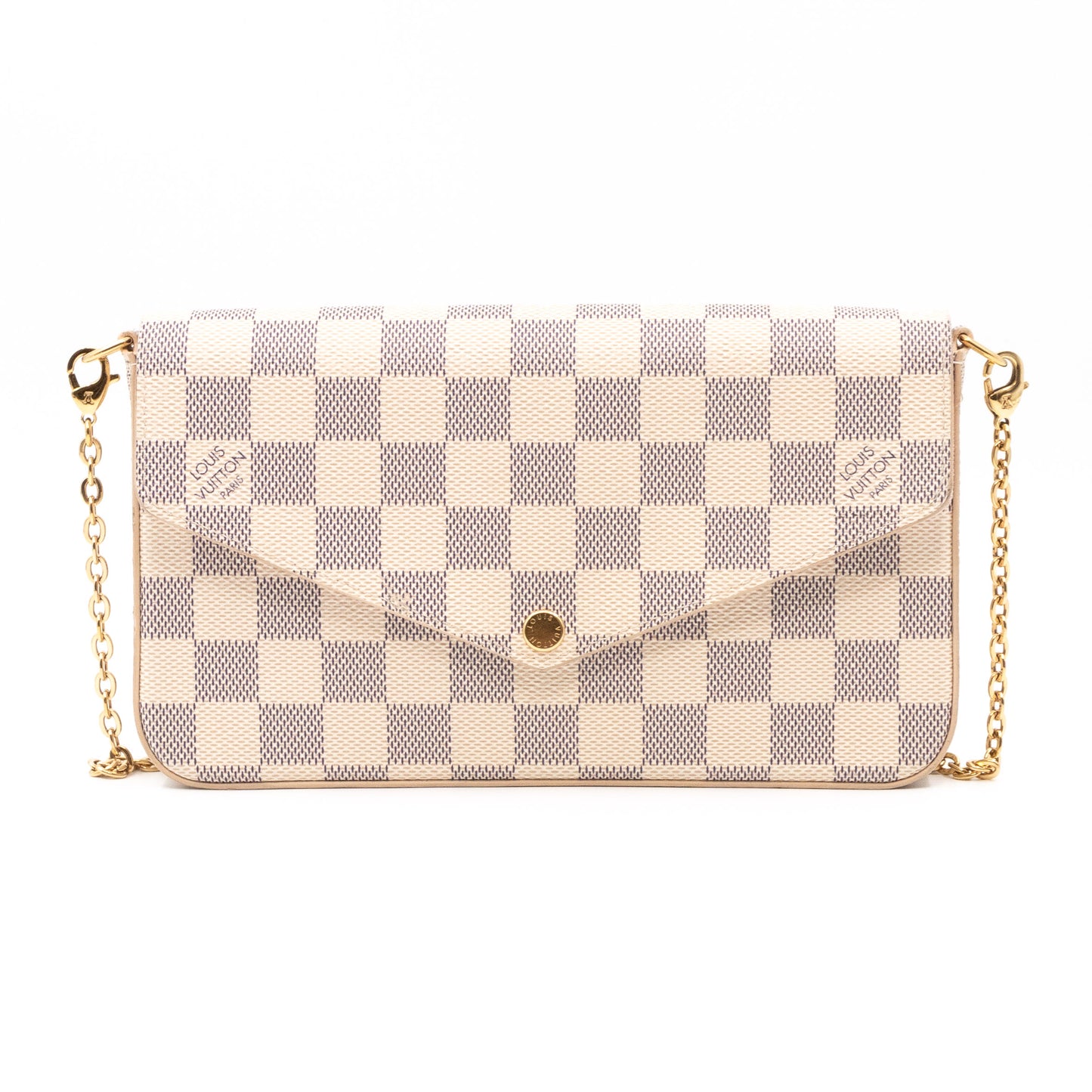 Pochette Felicie Damier Azur