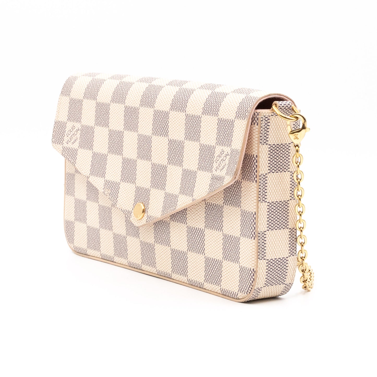 Pochette Felicie Damier Azur