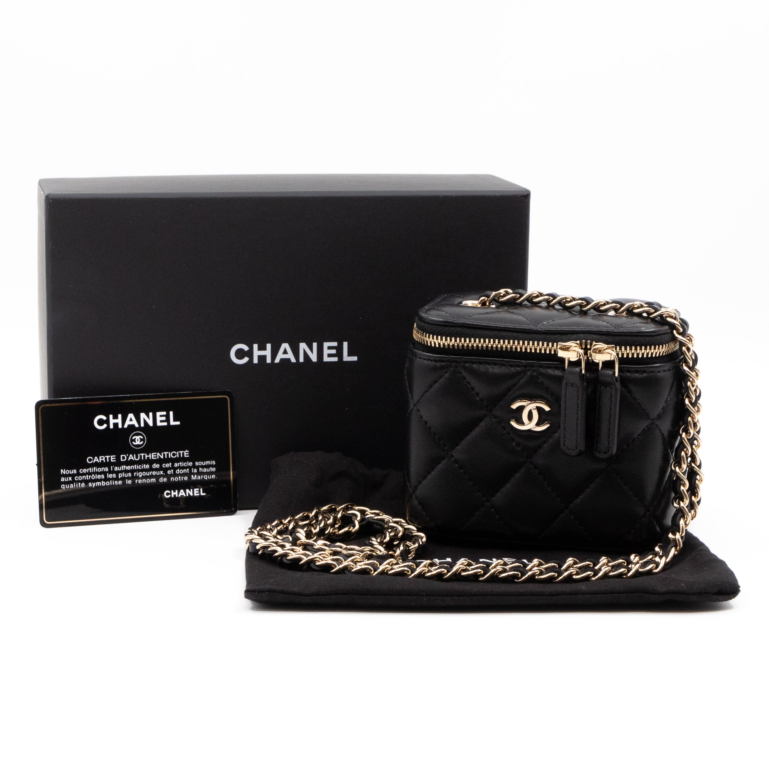 Chanel vanity classic online chain