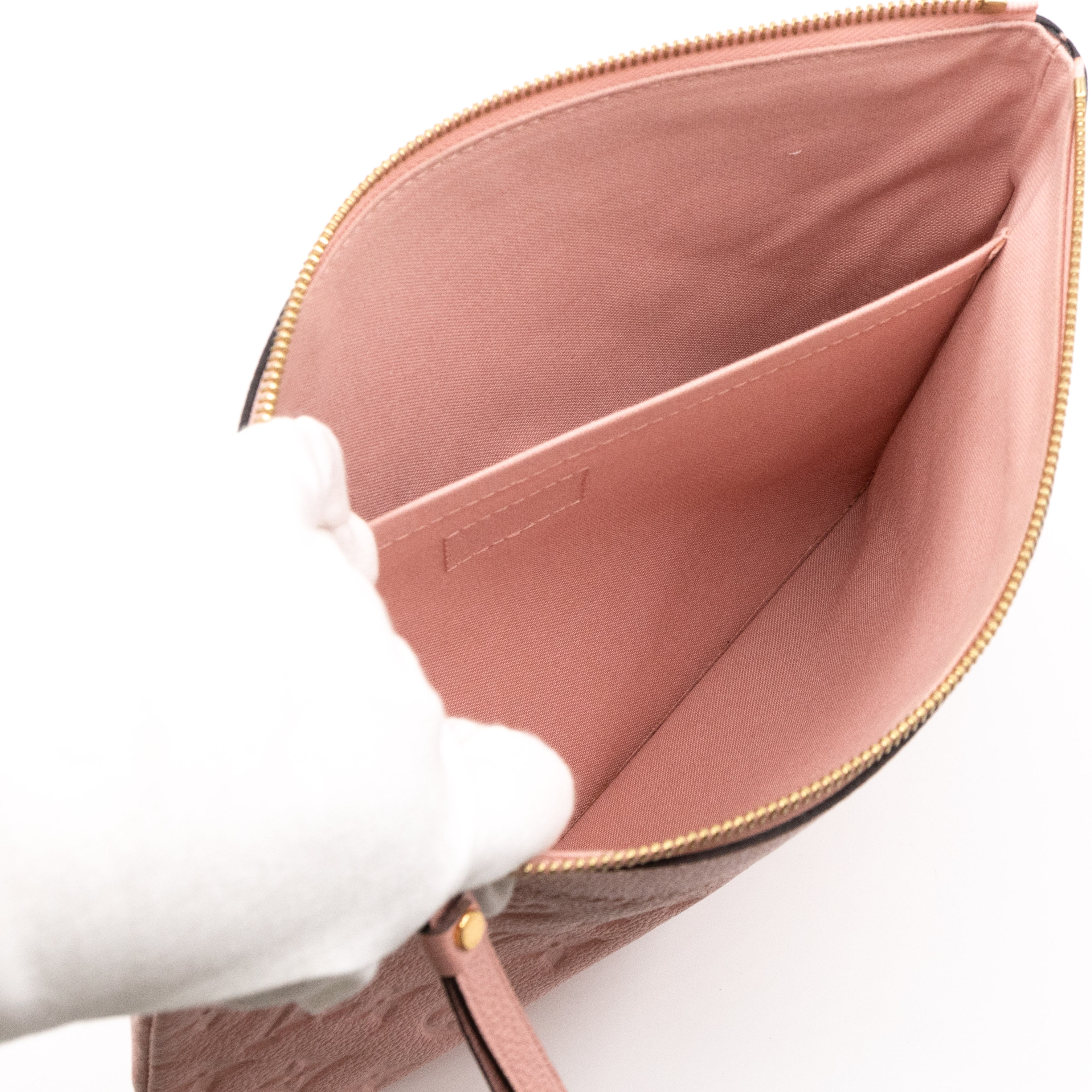 Louis vuitton outlet daily pouch pink