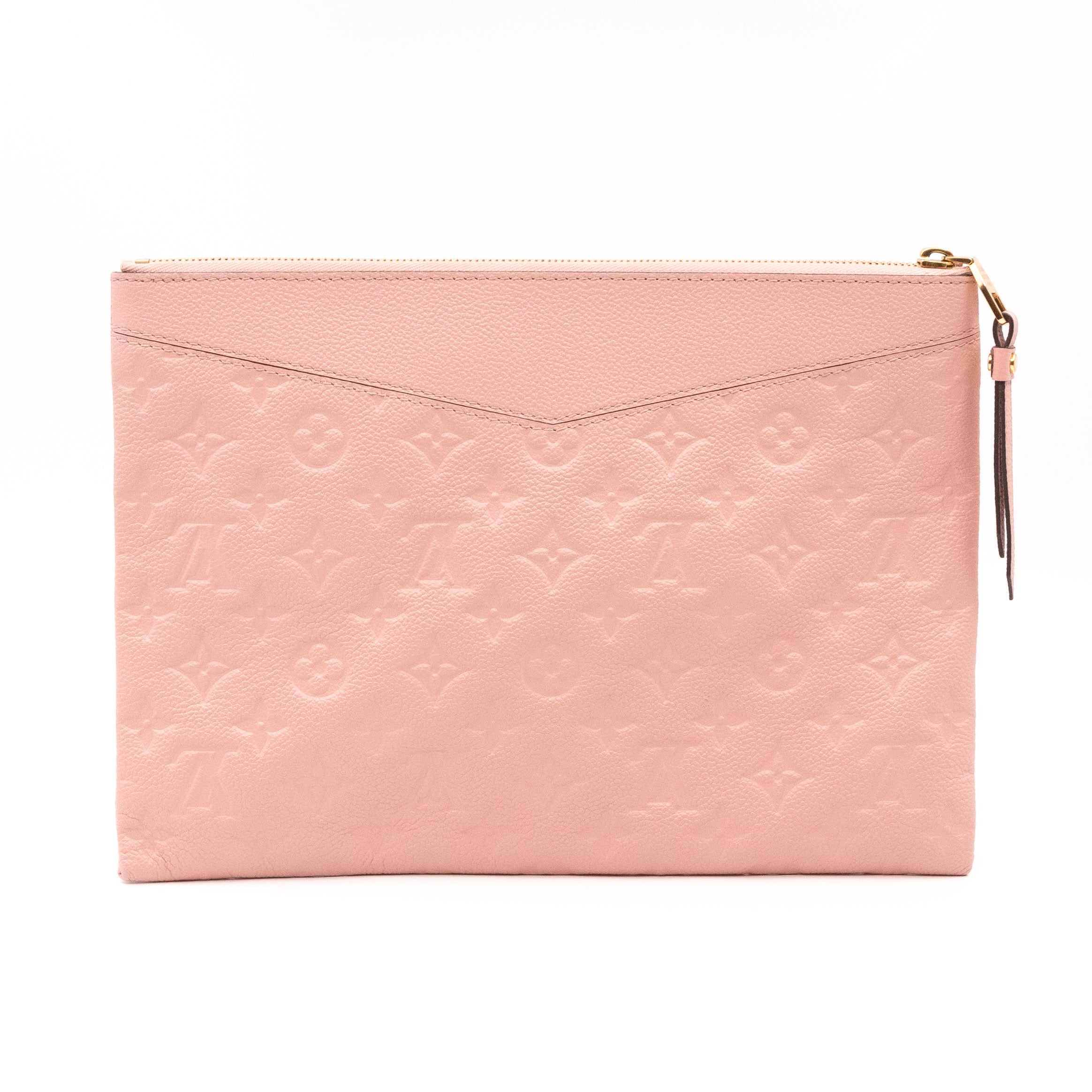Daily Pouch Monogram Empreinte Rose Poudre