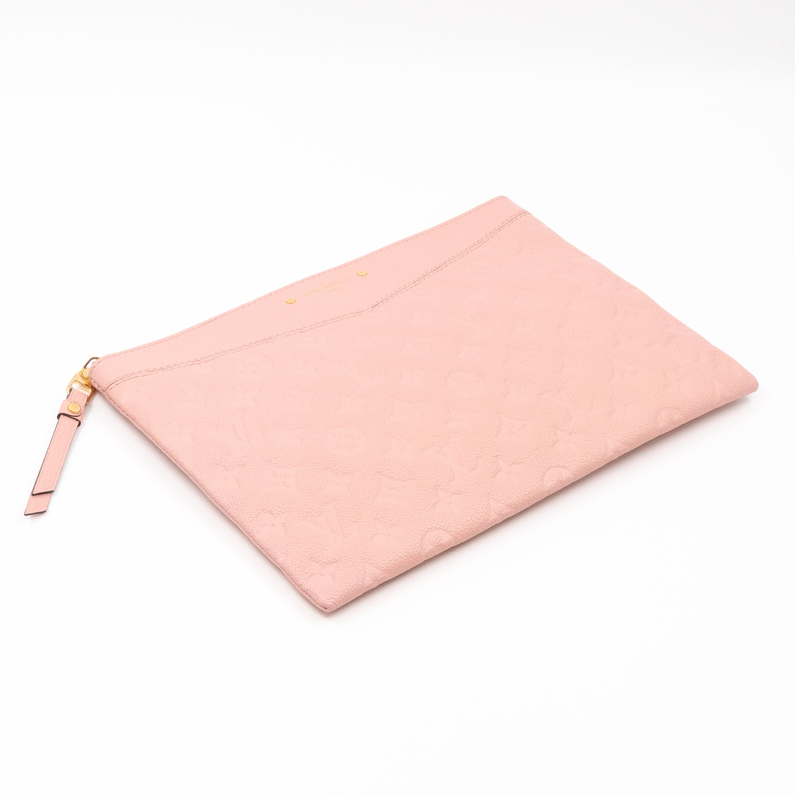 Daily Pouch Monogram Empreinte Rose Poudre